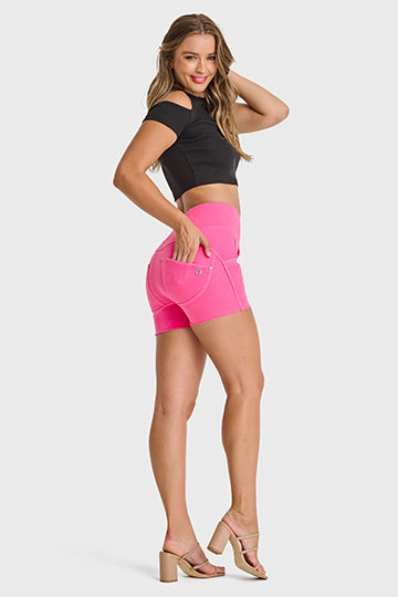 Freddy Pants Banner - WR.UP® Snug Jeans - High Waisted - Shorts - Candy Pink
