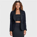 Bandeau Top - Black Lurex