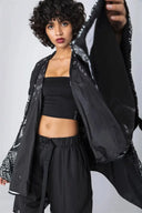 Luca Tommassini Convertible poncho / skirt - Black