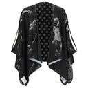 Luca Tommassini Convertible poncho / skirt - Black