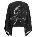 Luca Tommassini Convertible poncho / skirt - Black