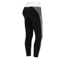 SuperFit Activewear - Mid Rise - 7/8 Length - Black + White Pattern