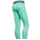 WRUP Activewear - Low Waist – 7/8 Length - Teal
