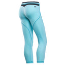 WRUP Activewear - Low Waist – 7/8 Length - Turquoise