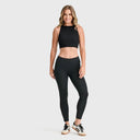 WRUP Core Fashion - Mid Rise - 7/8 Length - Black