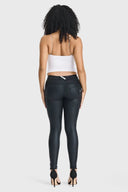 WRUP Disco Pants - Mid Rise - Full Length - Black