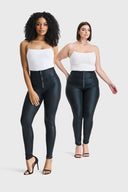 WRUP Disco Pants - Super High Waisted - Full Length - Black