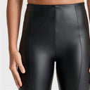 WRUP Faux Leather - Super High Waisted - Super Flare - Black