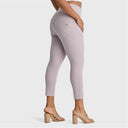 WRUP SNUG Curvy Jeans - High Waisted - 7/8 Length - Light Grey