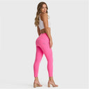 WRUP SNUG Jeans - High Waisted - 7/8 Length - Candy Pink