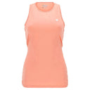Yoga tank top with a criss cross back - Peach