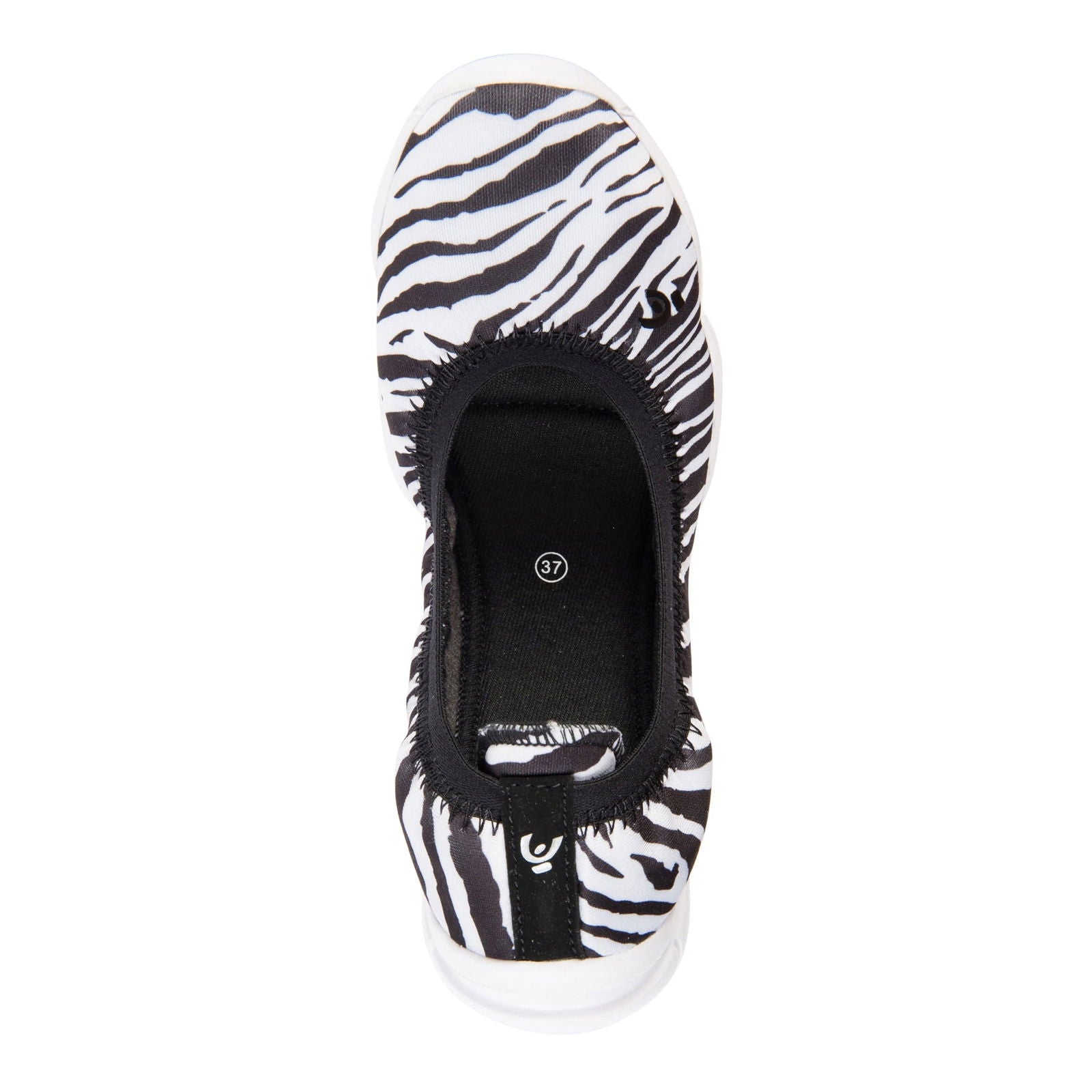 3Pro Ballerina Shoes - Zebra Pattern 3