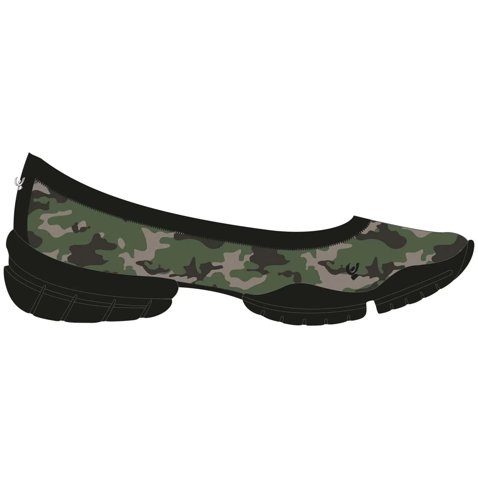 3Pro Ballerina Shoes - Camo 1