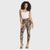 WR.UP® Cargo Fashion - High Waisted - 7/8 Length - Brown Camo - Freddy UK