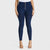 WR.UP® Cargo Denim - High Waisted - 7/8 Length - Dark Blue + Blue Stitching - Freddy UK