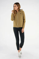 Hood Zipper Jacket - Gold
