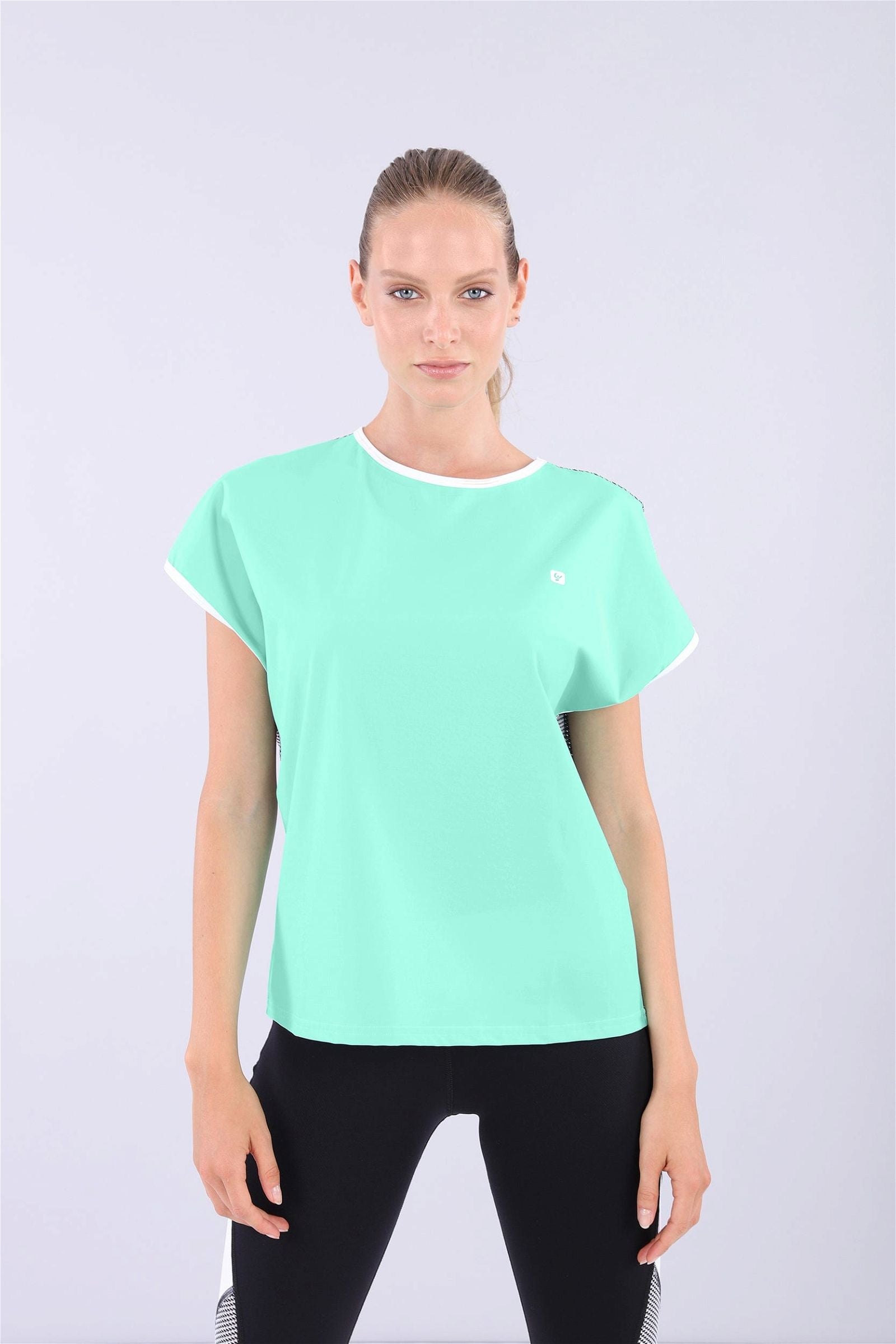 Ecological Fabric Yoga T-Shirt - Mint 3