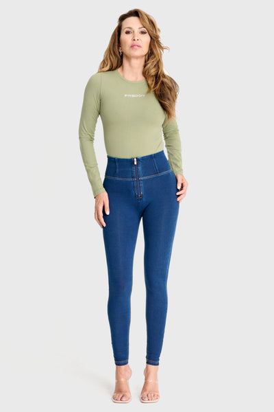 FREDDY Long Sleeve Bodysuit - Sage Green