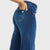 N.O.W® Denim Limited Edition - High Waisted - Wide Leg - Dark Blue + Yellow Stitching - Freddy UK