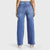 N.O.W® Denim Limited Edition - High Waisted - Wide Leg - Light Blue + Yellow Stitching - Freddy UK