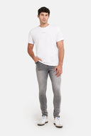 Freddy Men’s Jeans - Slate Grey with Black Stitching