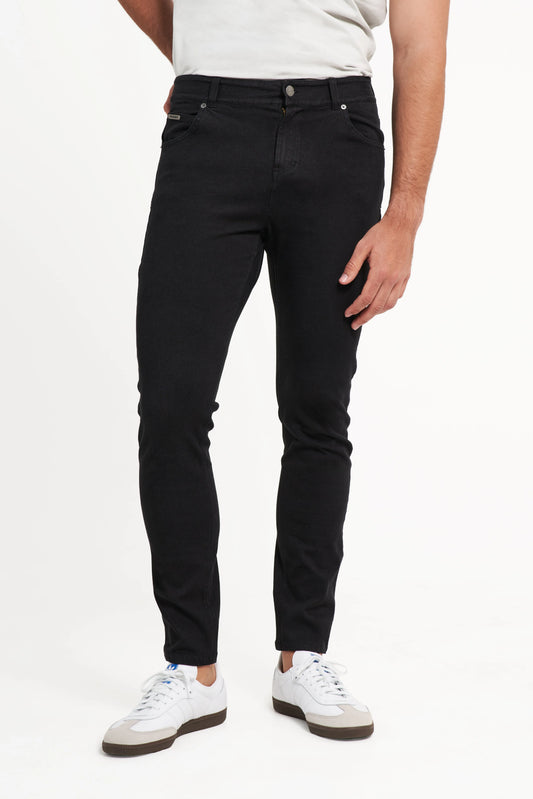 Freddy Men’s Jeans - Jet Black with Black Stitching