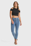 Cropped Cut Out T Shirt - Black 3