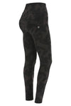 WR.UP® Trousers - High waist - Full Length - Black Jacquard 1