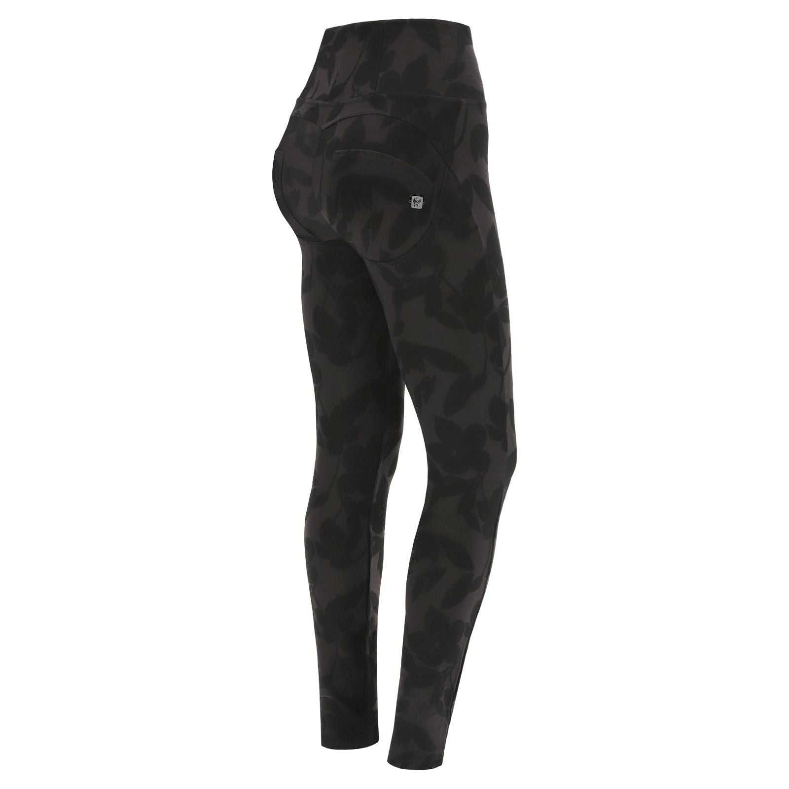 WR.UP® Trousers - High waist - Full Length - Black Jacquard 1