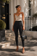 WRUP DIWO Plus - High Waisted - Full Length - Black