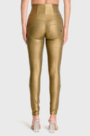 WRUP Disco Pants - Super High Waisted - Full Length - Olive Green