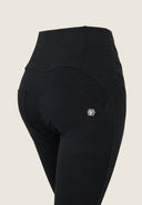 WRUP Fashion - Criss Cross High Waisted - Full Length - Black