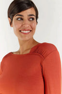 Asymmetrical Top - Burnt Orange