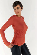 Asymmetrical Top - Burnt Orange