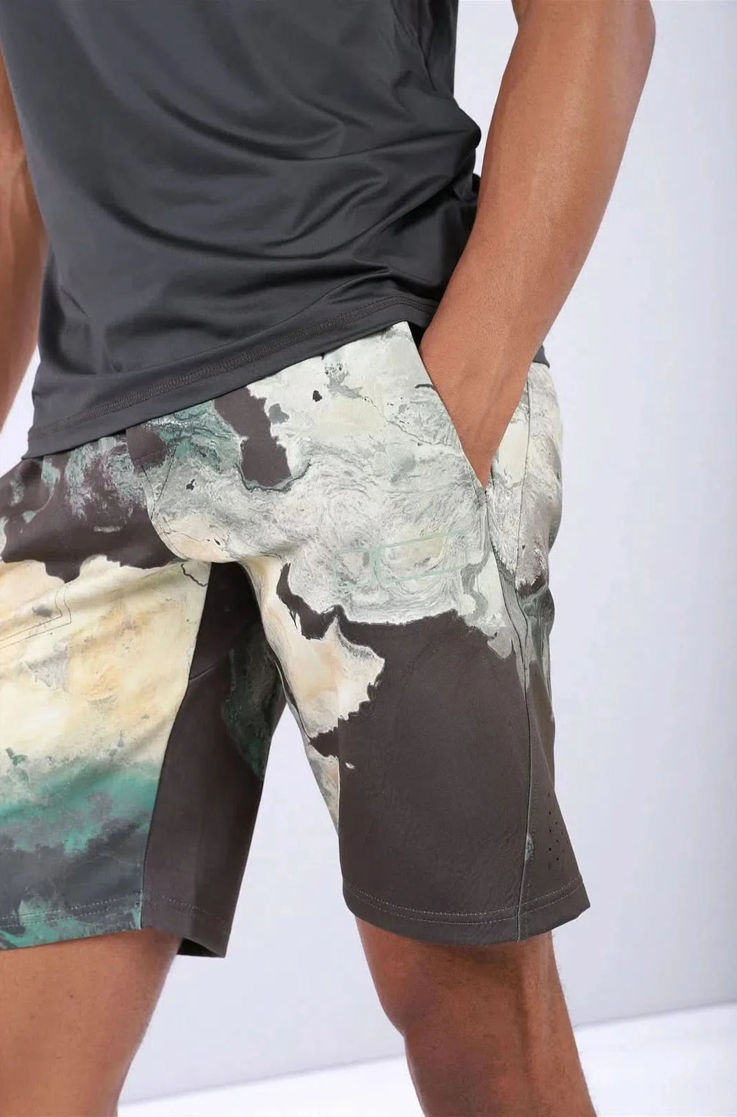 Athletic Bermuda Shorts - Camo