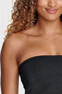 Bandeau Top - Black Lurex