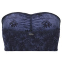 Bandeau Top - Blue Floral