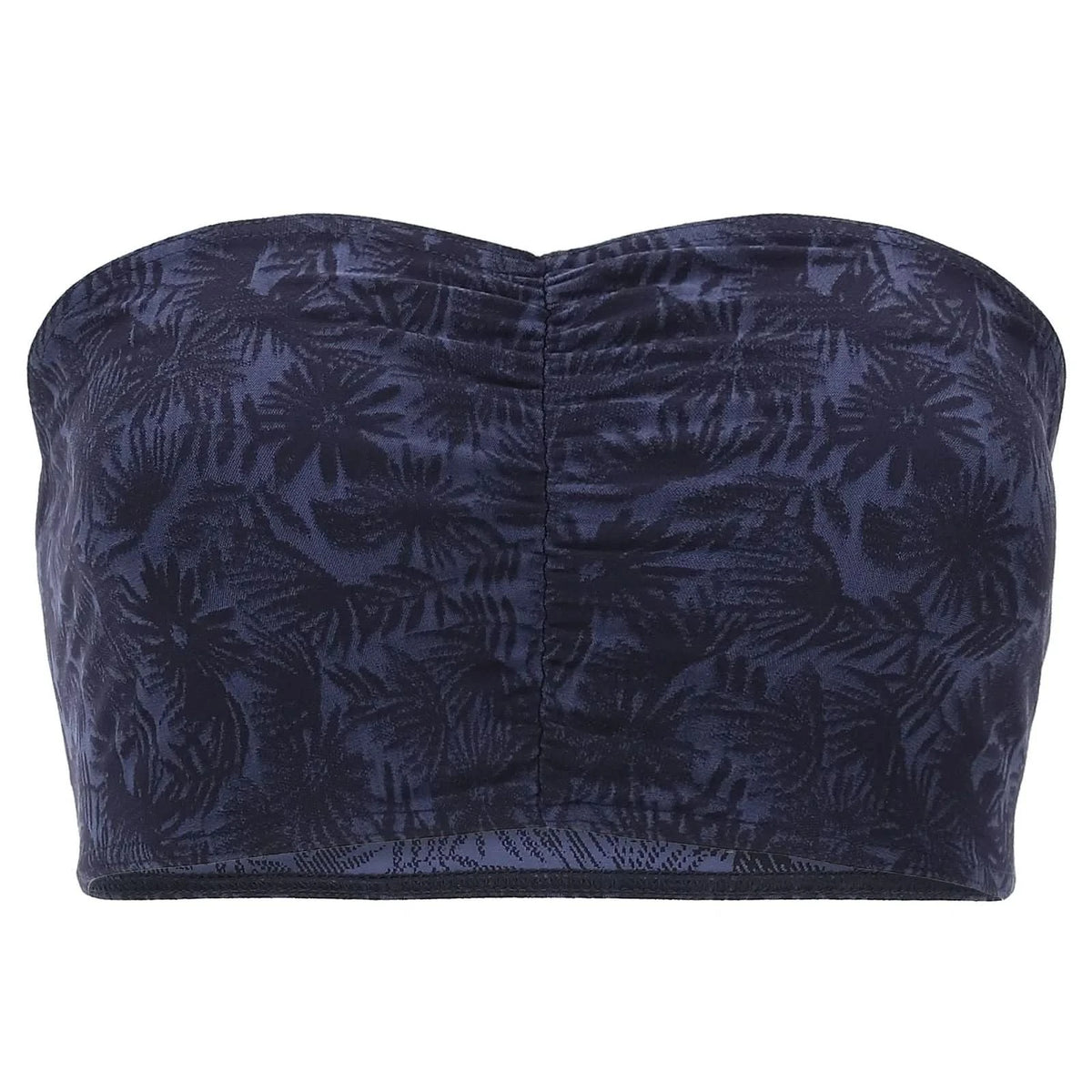 Bandeau Top - Blue Floral