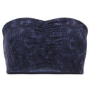 Bandeau Top - Blue Floral