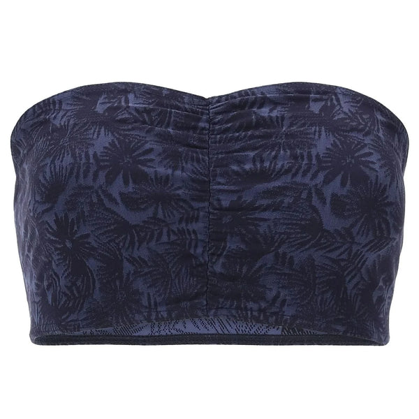 Bandeau Top - Blue Floral