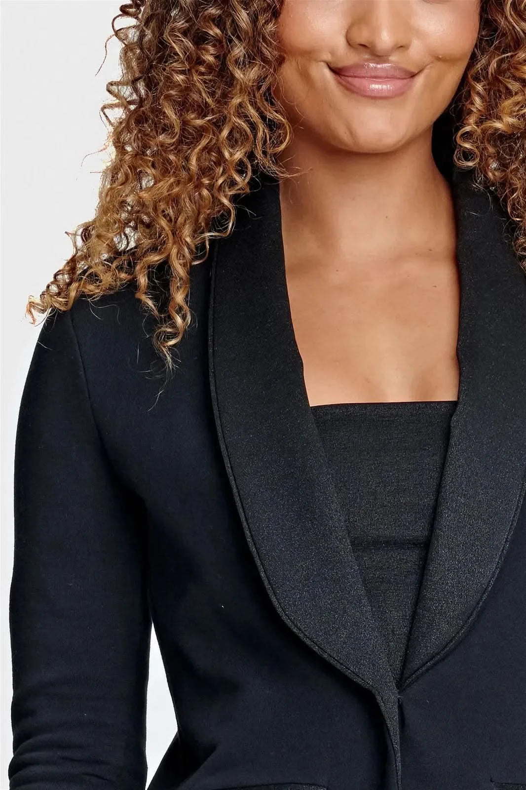 Blazer - Metallic Black Lurex 2