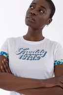 Crew Neck T Shirt - White