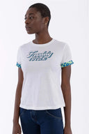 Crew Neck T Shirt - White