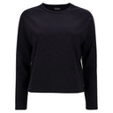 Crewneck Jumper - Black Animal Print