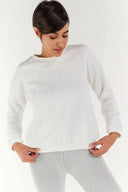 Crewneck Jumper - White