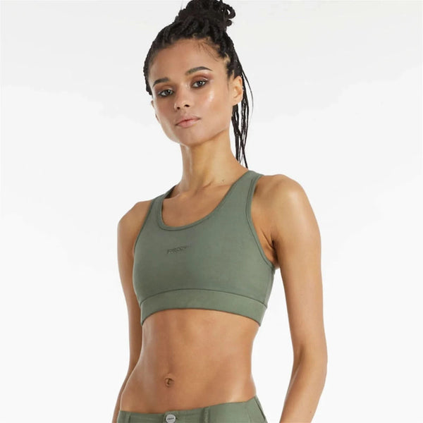 Crop Top - Military Green
