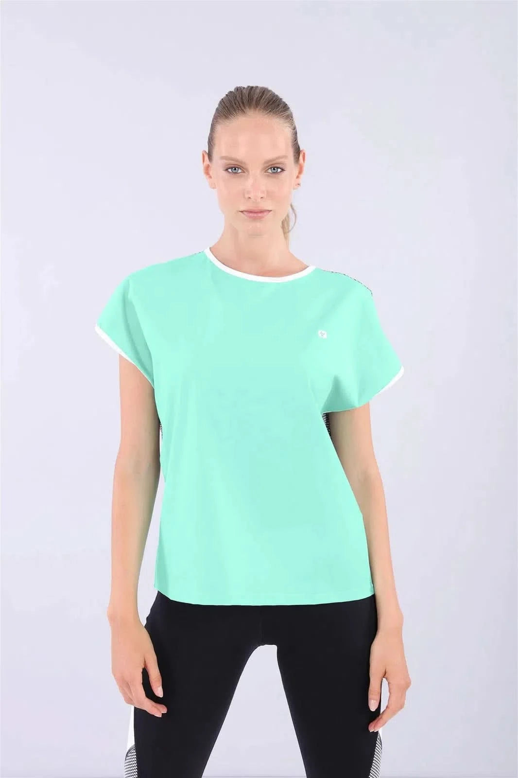 Ecological Fabric Yoga T-Shirt - Mint 3