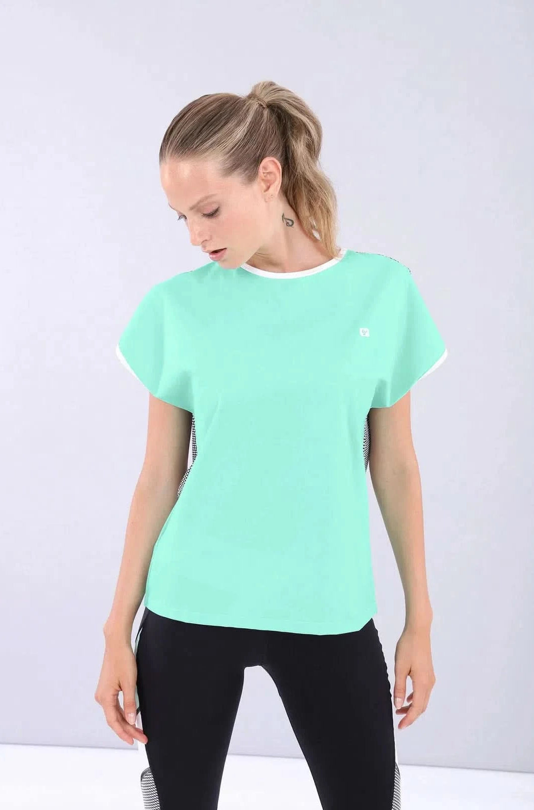 Ecological Fabric Yoga T-Shirt - Mint