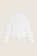 FREDDY Long Sleeve Bodysuit - White