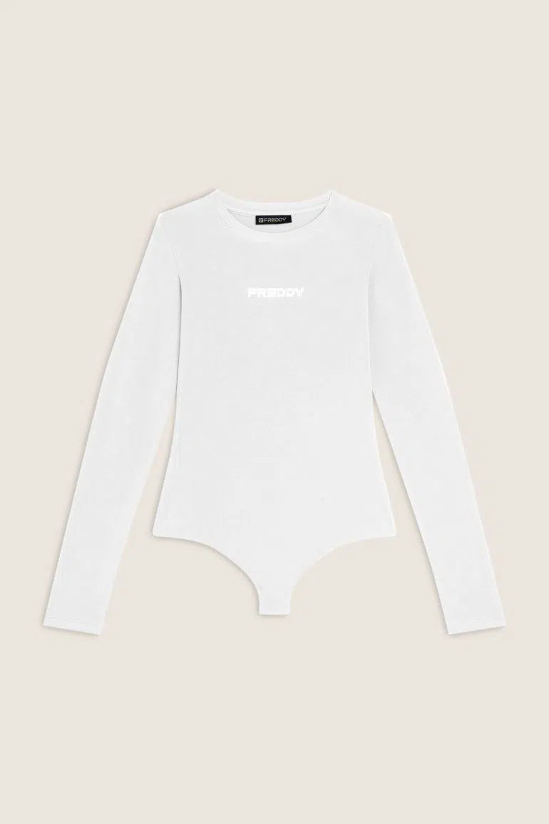 FREDDY Long Sleeve Bodysuit - White 2